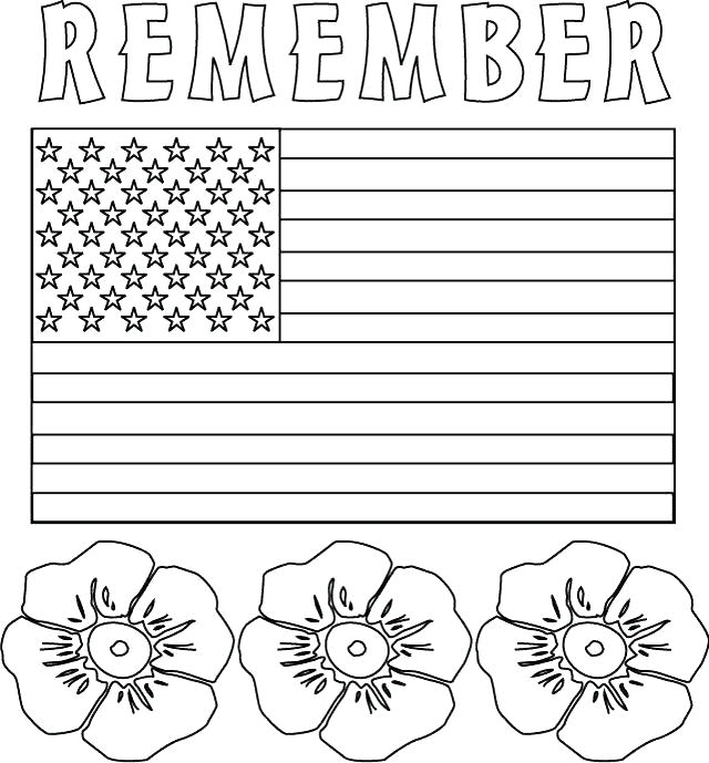 9/11 Patriot Day Coloring Page