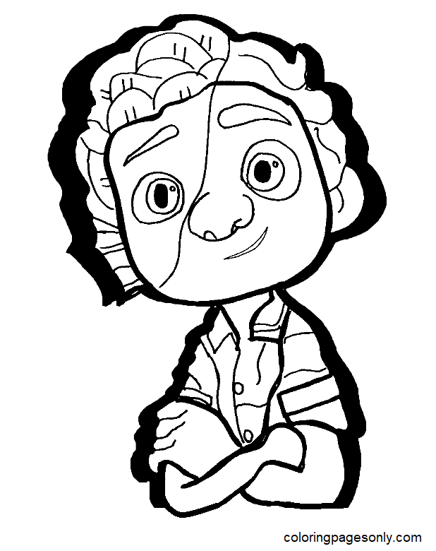 Amazing Luca Coloring Pages