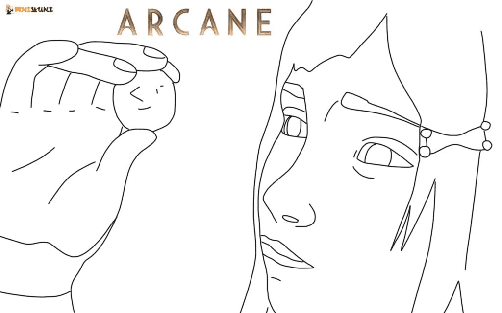 Мистическая девушка из Arcane