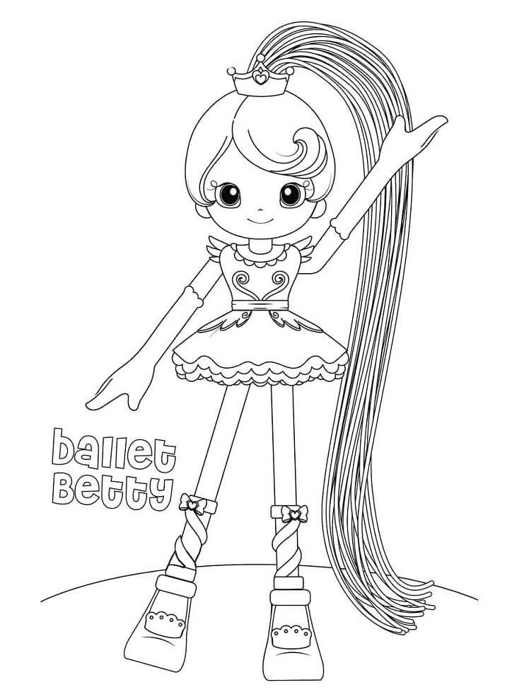 Betty Spaghetty Coloring Pages - Coloring Pages For Kids And Adults