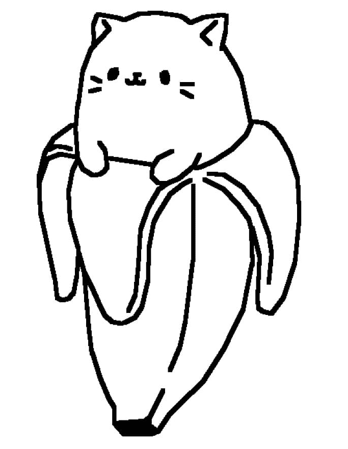 Bananya-Katze aus Bananya