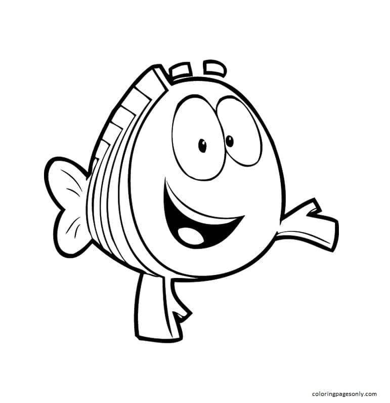 Bubble Guppies coloring pages 3
