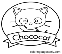Chococat Coloring Pages