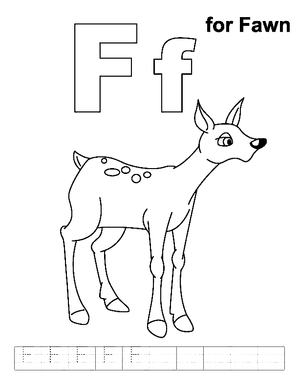 F 代表小鹿 源自 Fawn