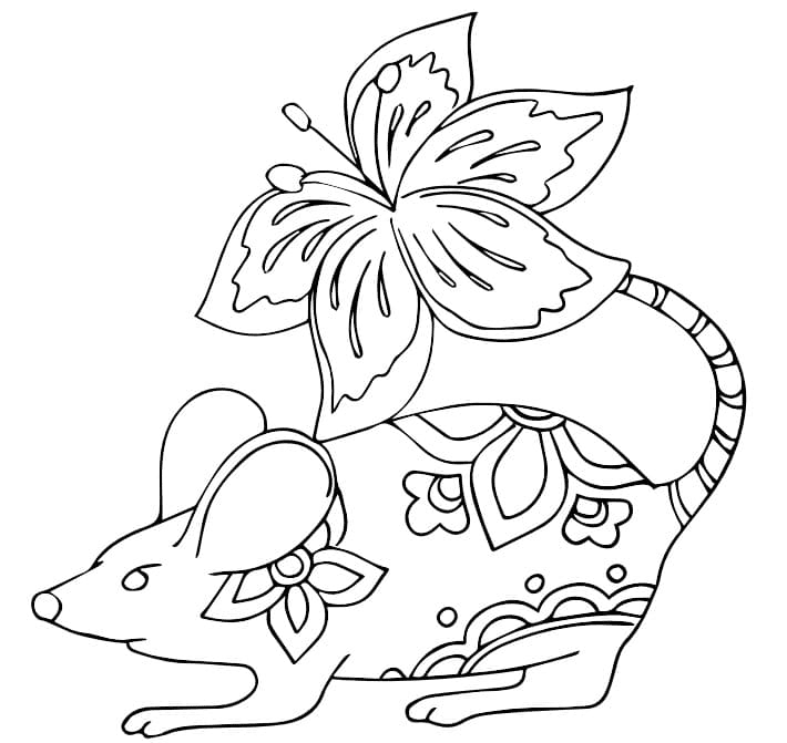 Цветочная Крыса Алебрихес из Алебриджеса