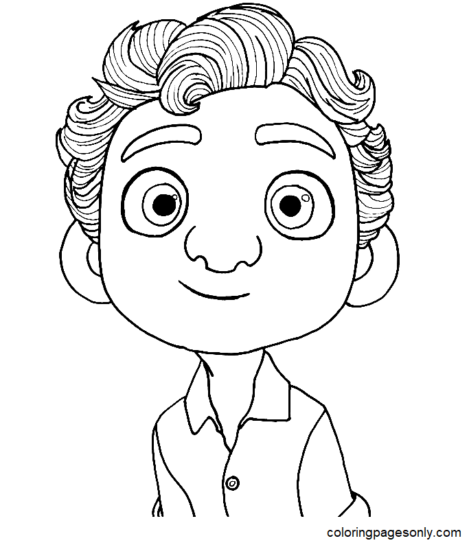 Free Printable Luca Coloring Pages