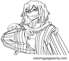 Demon Slayer Coloring Pages - Free Printable Coloring Pages