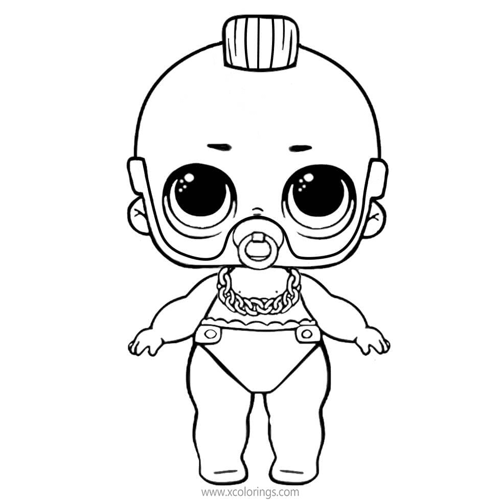Lol Baby Lil Boy Next Door Coloring Pages