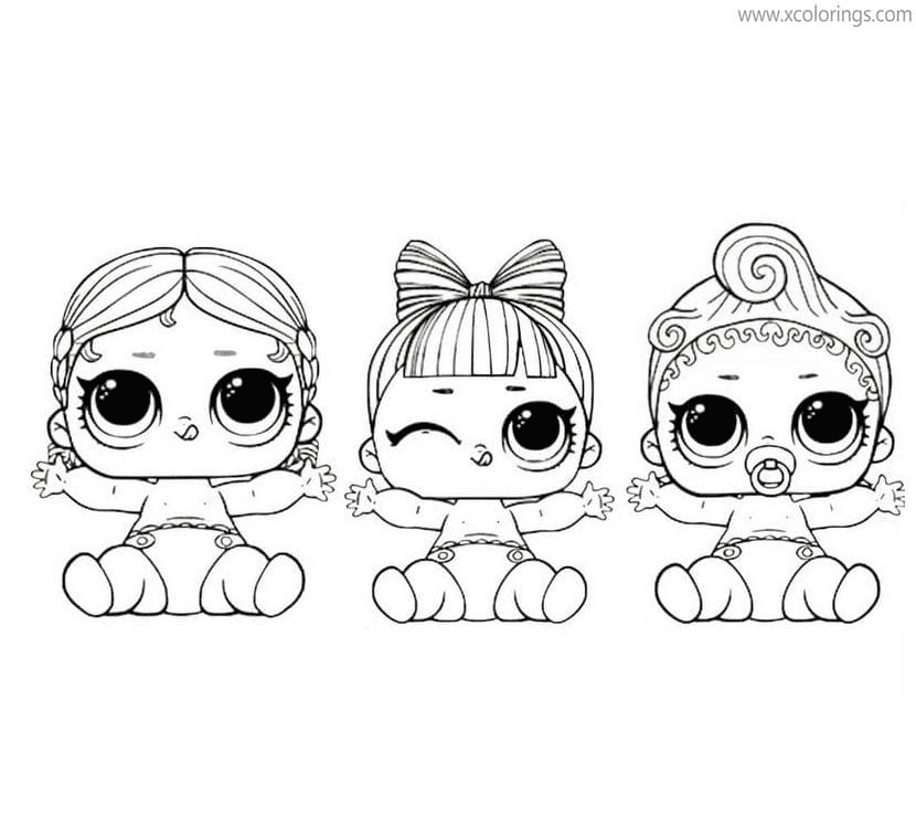 Lol Baby Coloring Page