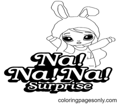 Na Na Na Surprise Coloring Pages