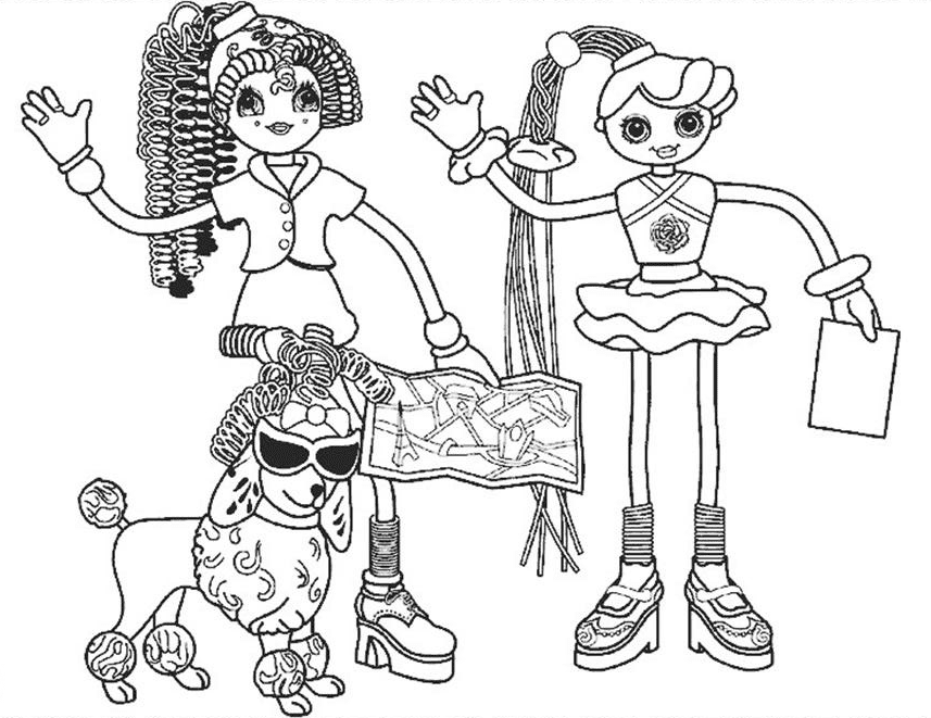 Printable Betty Spaghetty Sheets Coloring Page