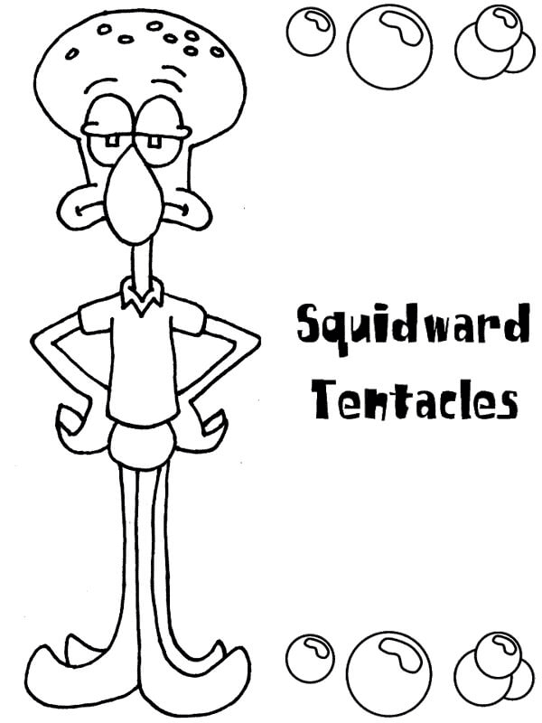 Tentacules de Squidward imprimables à partir de Tentacules de Squidward