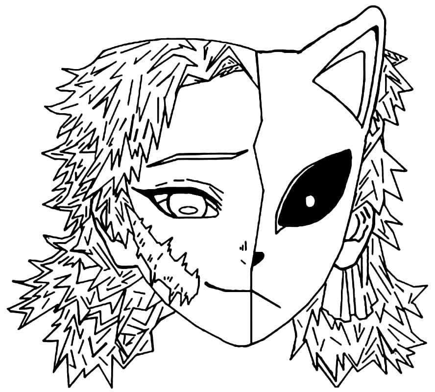 Sabito in Demon Slayer Coloring Pages