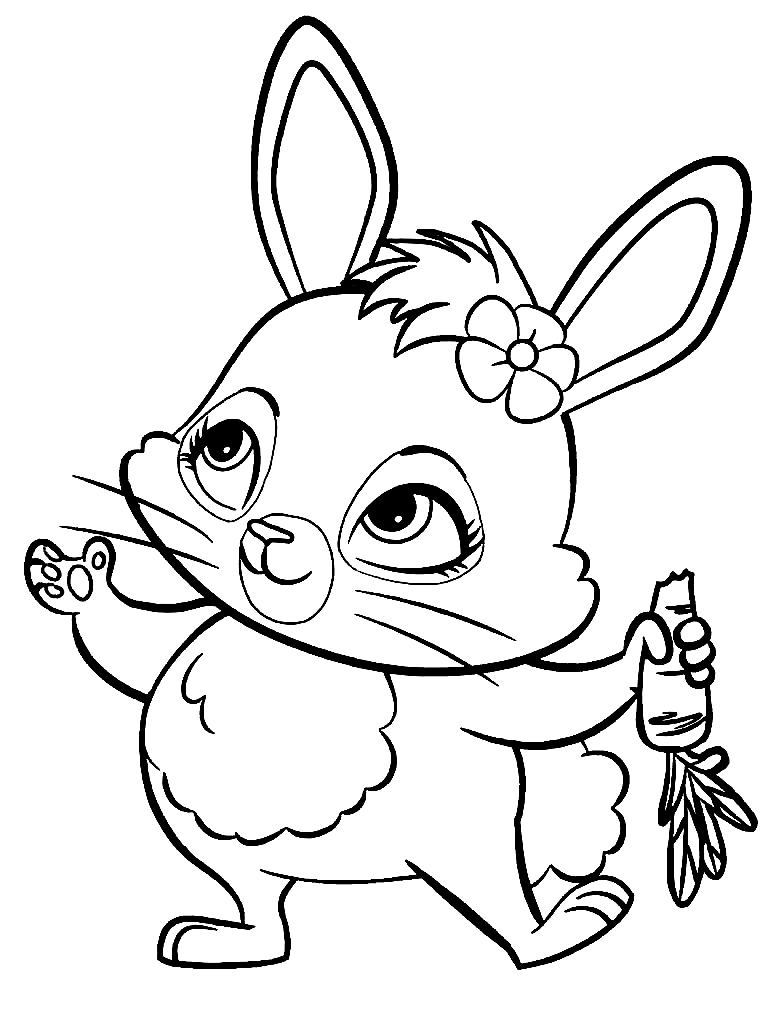 Twist from Enchantimals Coloring Page