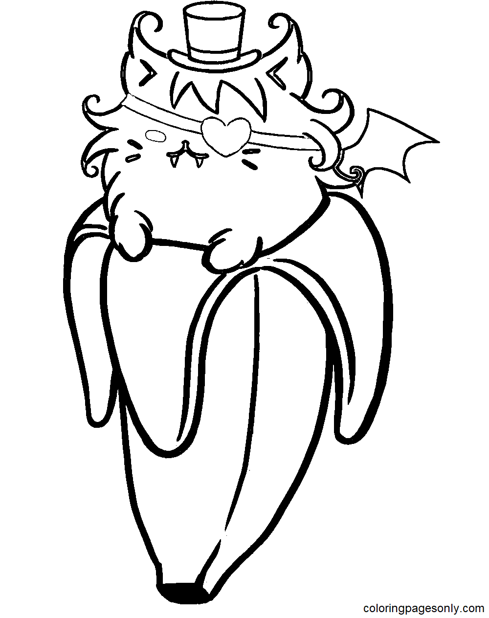 Vampiro Bananya from Bananya