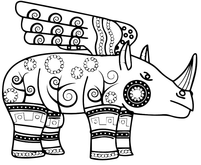 Крылатый носорог Алебрихес из Алебриджеса