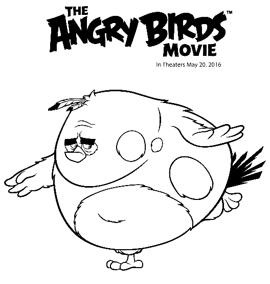 Película de Angry Birds Terence de la película Angry Birds