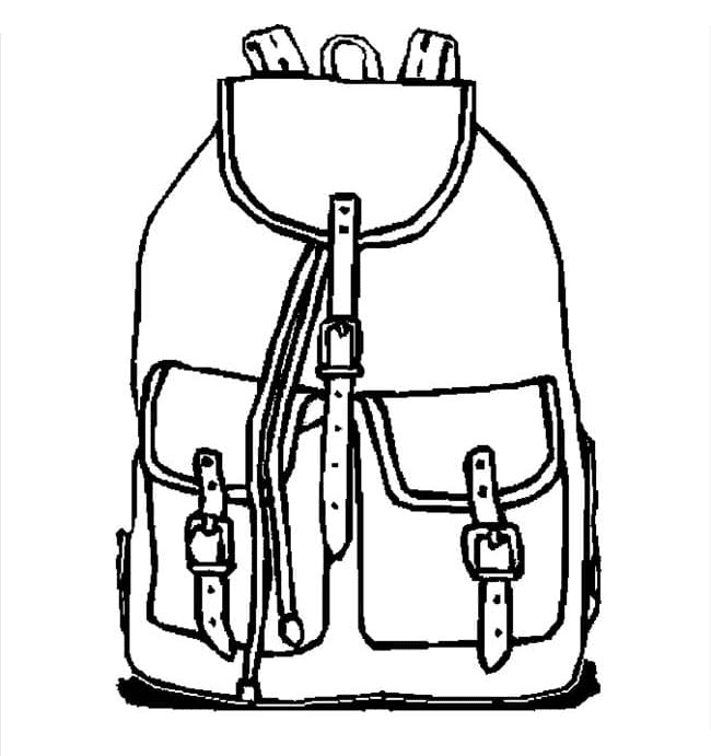 Backpack 的女孩背包