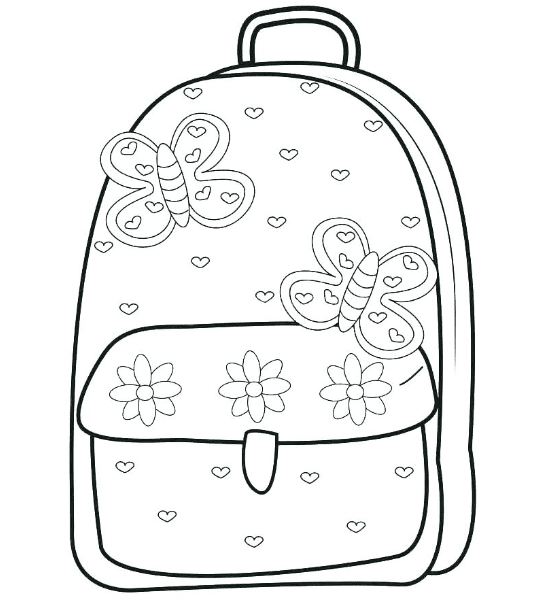 Backpack with Butterfly from Backpack