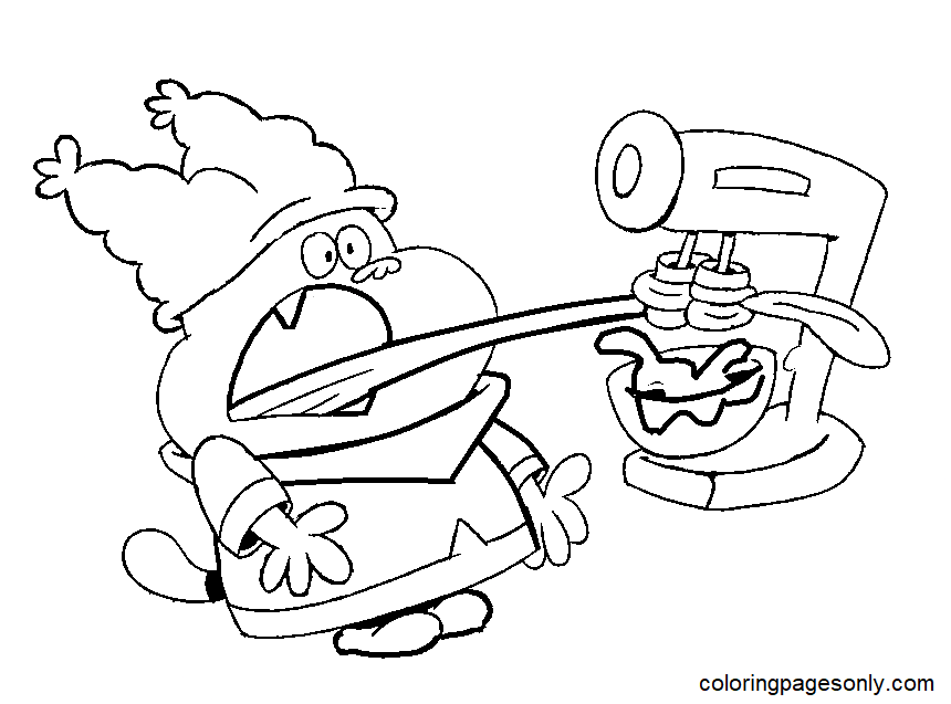 Chowder for Kids Coloring Pages