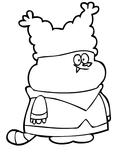 Chowder Coloring Pages - Free Printable Coloring Pages