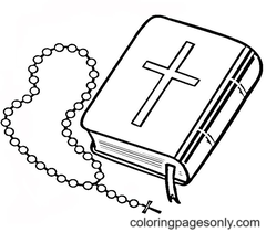 Páginas para colorir cristãs e bíblicas