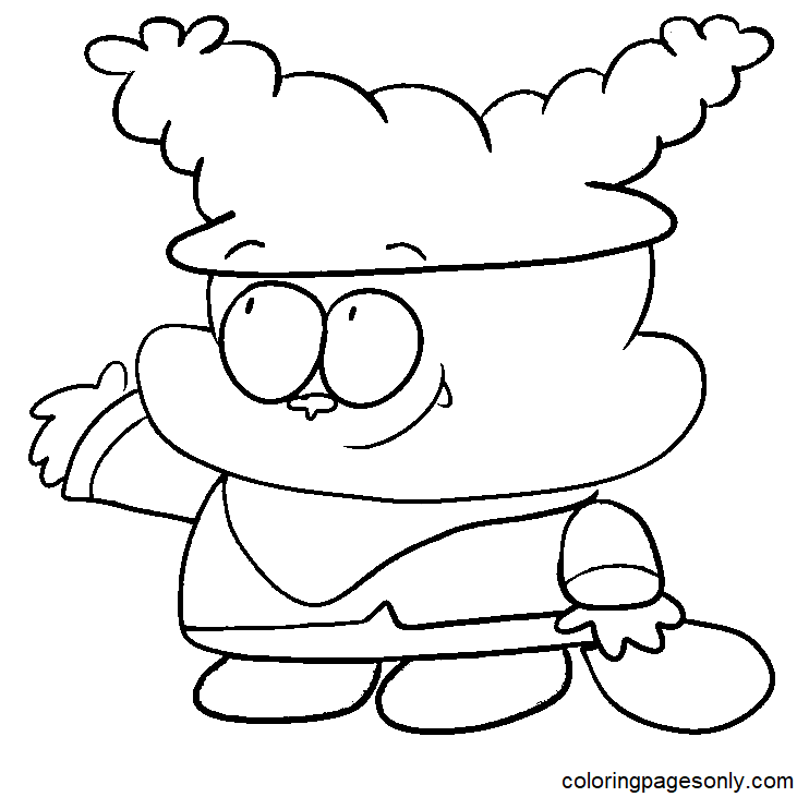 Chowder Coloring Pages - Free Printable Coloring Pages