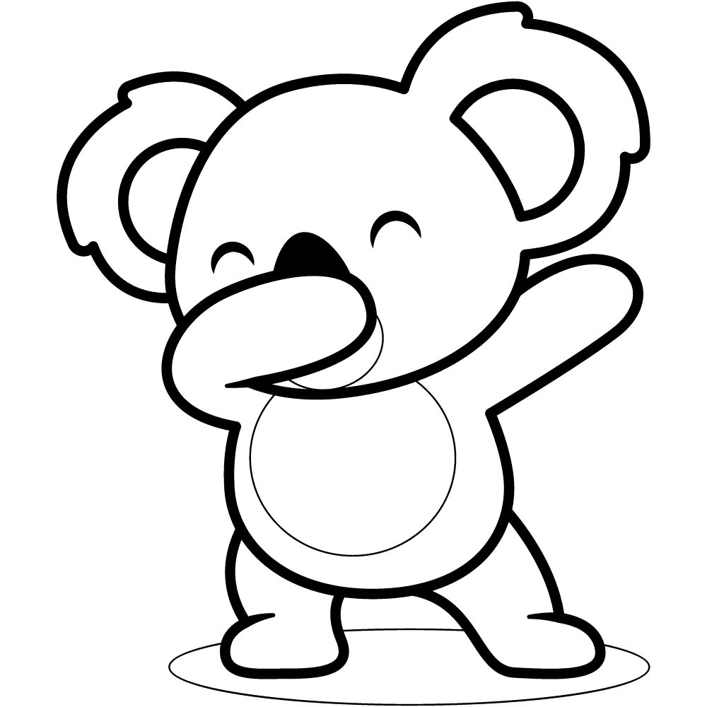 Free Koala Coloring Pages