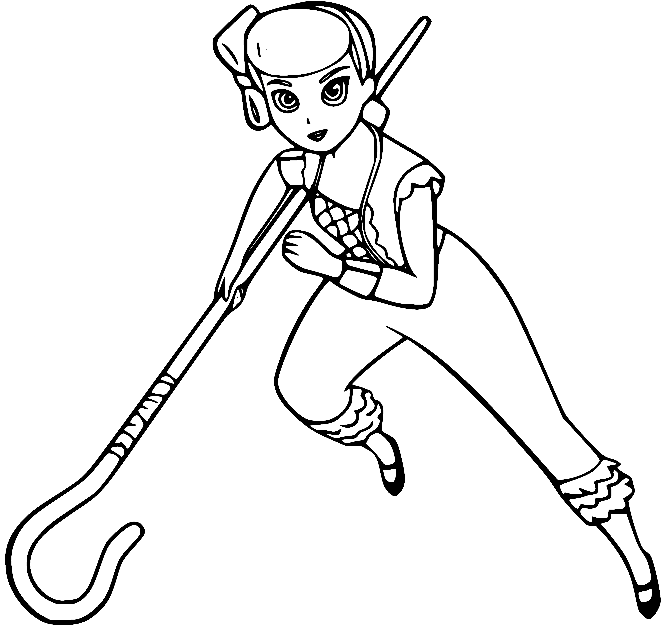 Free Printable Bo Peep Coloring Pages