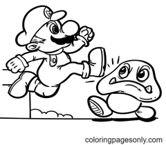 Games Coloring Pages
