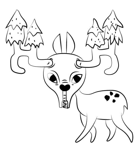 Gyftrot Undertale Coloring Page