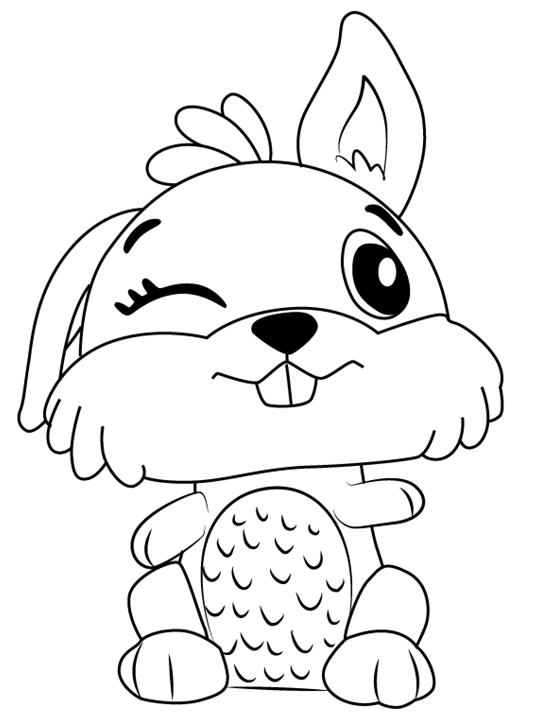 Hatchimals Bunwee Coloring Pages