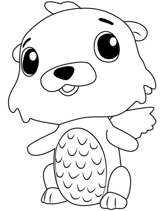 Hatchimals Swotter Coloring Pages