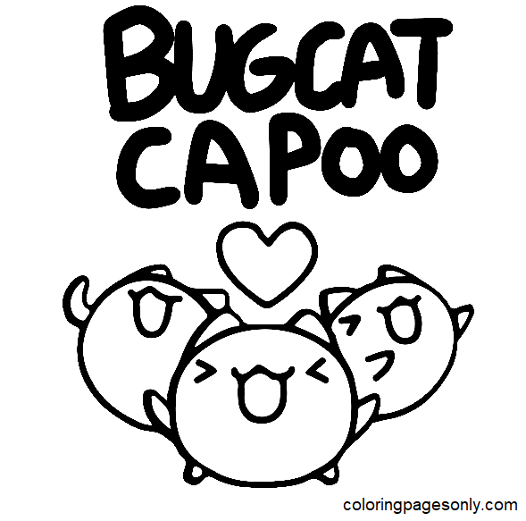 Mooie Capoo van Bugcat Capoo