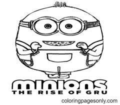 Minions The Rise Of Gru Coloring Pages