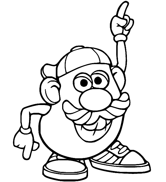 Mr Potato Head dansant de Mr Potato Head