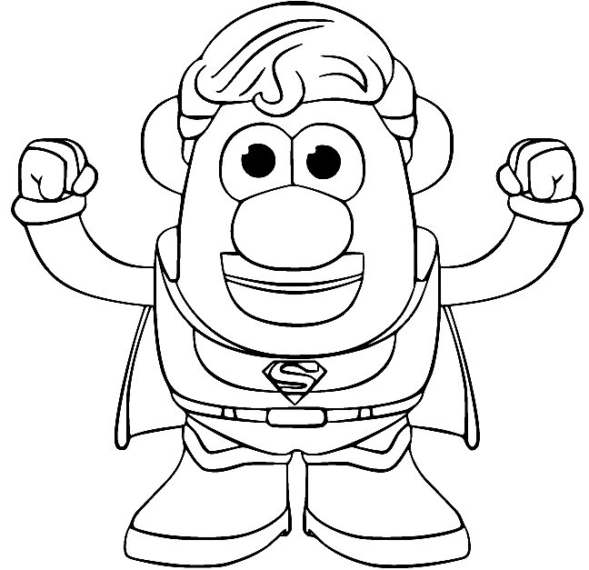 Mr.Potato Head Superman de Toy Story