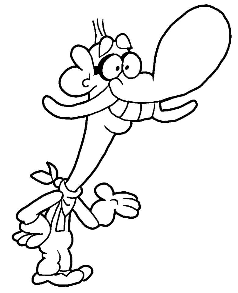 Mung Daal from Chowder Coloring Pages