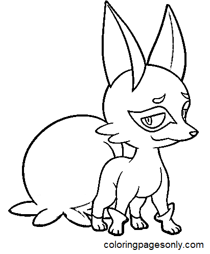 Nickit Pokemon Sheets Coloring Pages