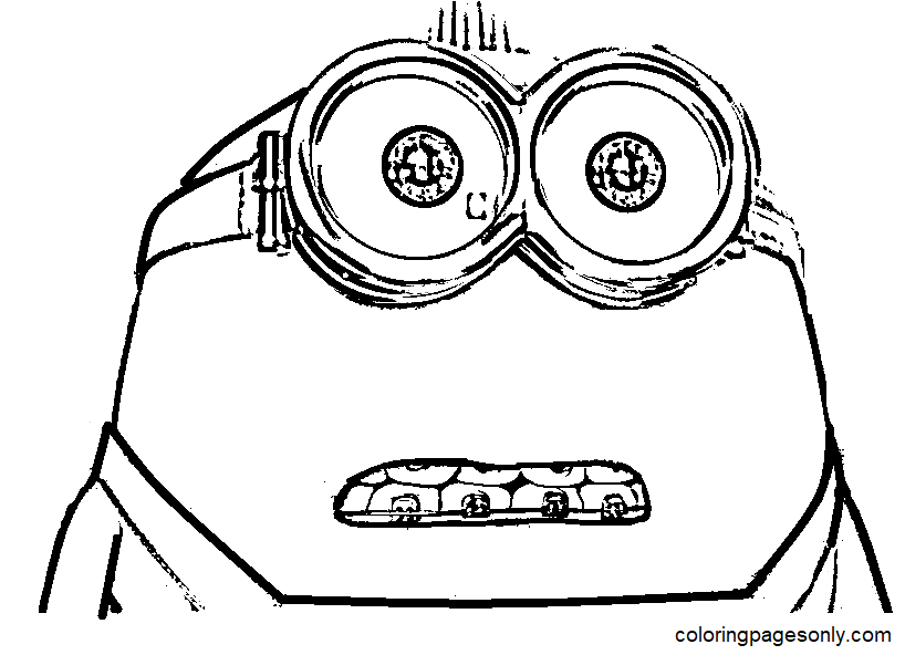 Otto Minion 2 Coloring Pages
