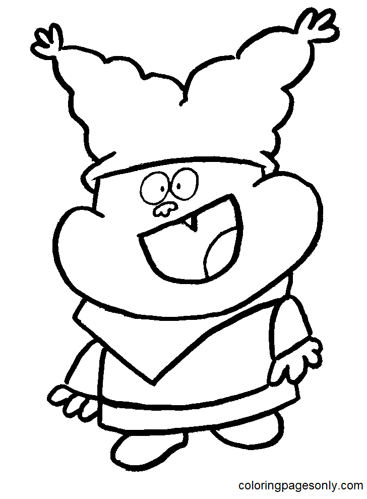 Printable Chowder Coloring Page