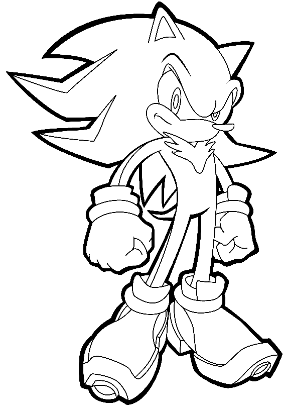 Shadow no Sonic de Shadow the Hedgehog