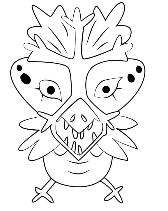 Snowdrake Undertale Coloring Pages