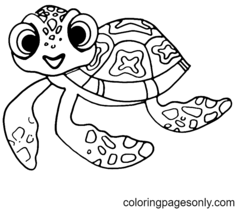 Squirt Coloring Pages