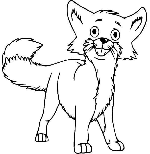 Tod Fox Coloring Pages