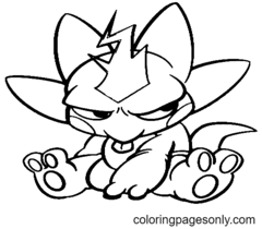 Toxel Coloring Pages
