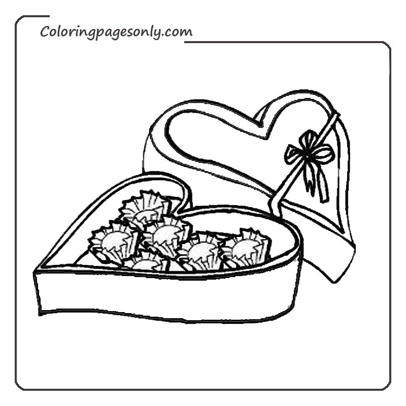Food coloring pages 3