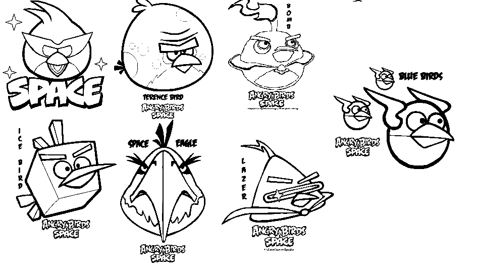 Espaço Angry Birds para crianças do Angry Birds Space