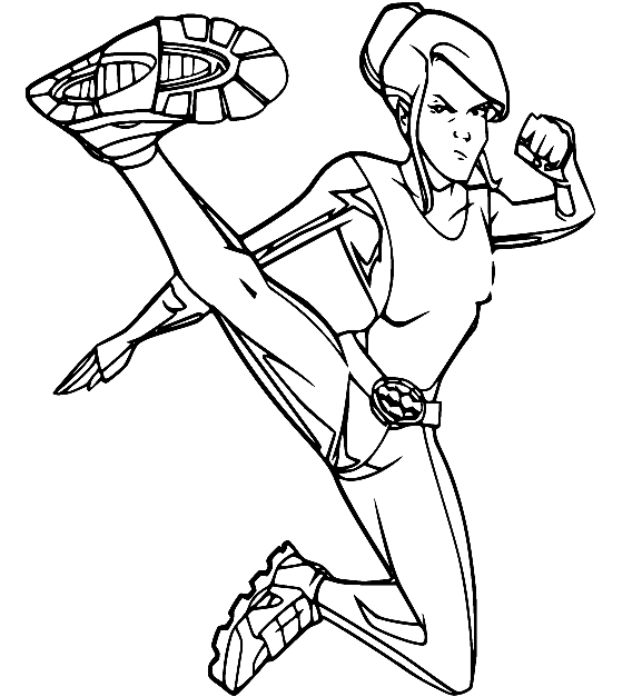 April O Neil Coloring Page