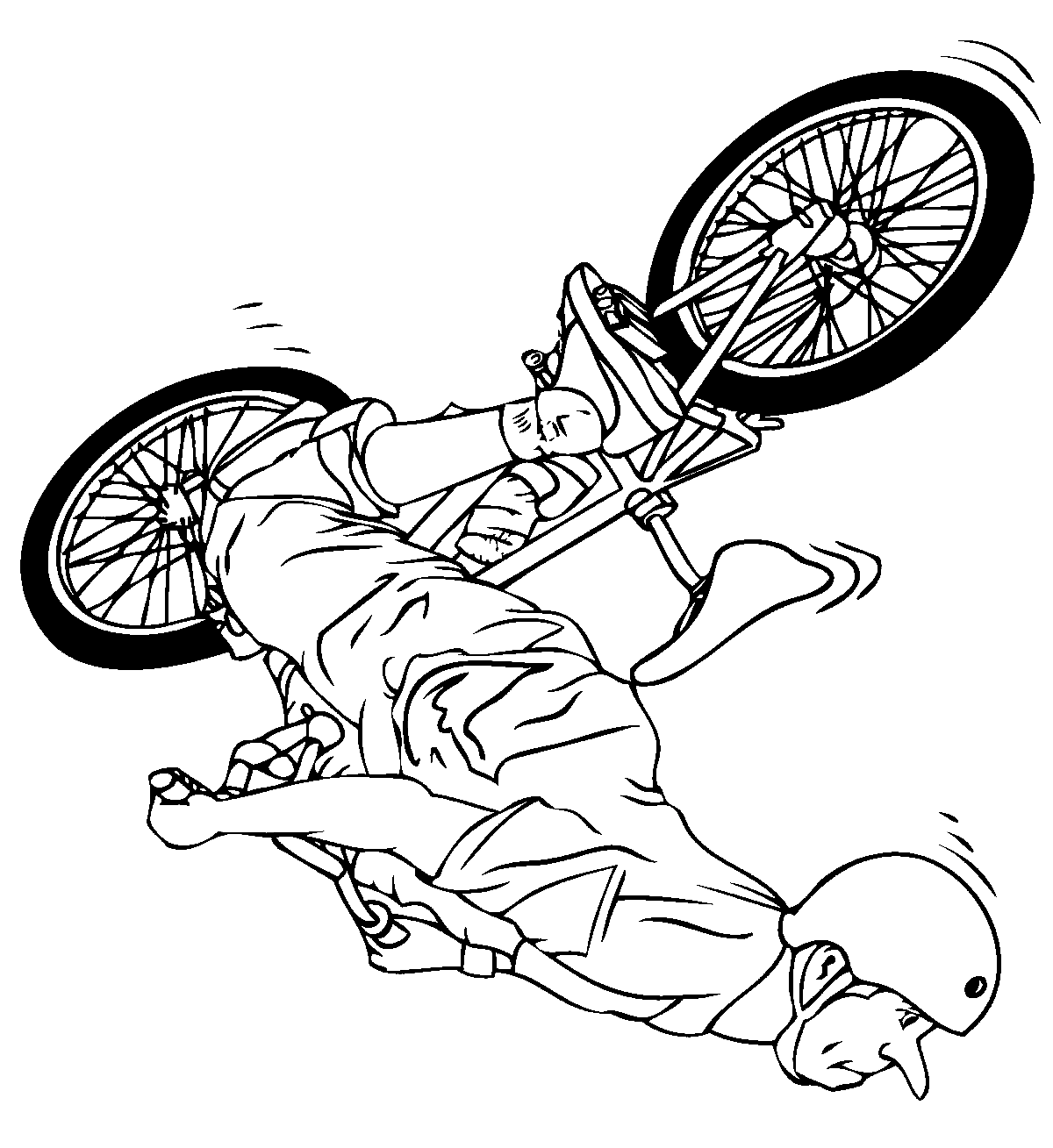 BMX Flip Whip de Ciclismo